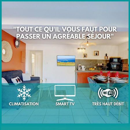 Bec Rose - Clim - Wi-Fi - Jardin Apartman Saint-Leu Kültér fotó
