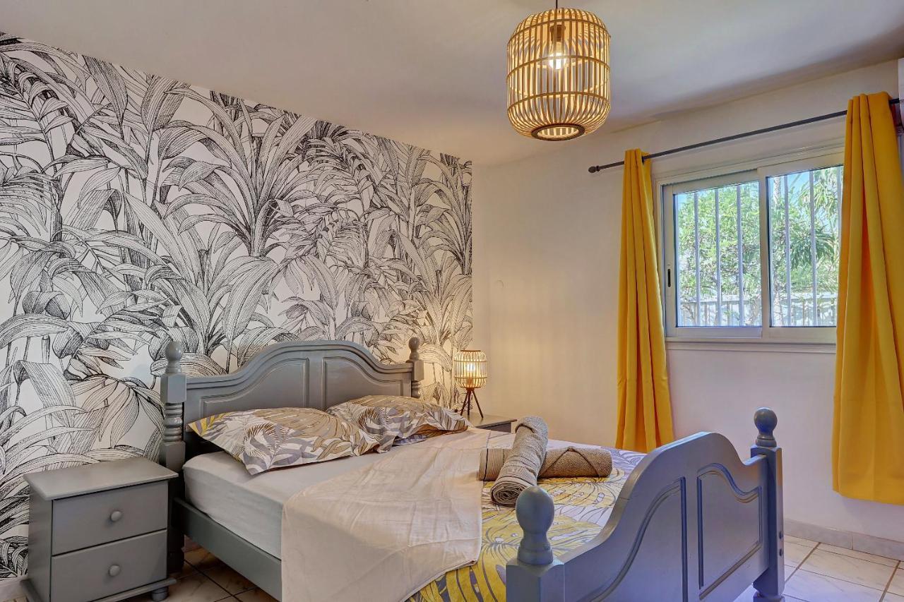 Bec Rose - Clim - Wi-Fi - Jardin Apartman Saint-Leu Kültér fotó