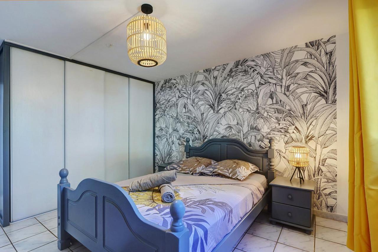 Bec Rose - Clim - Wi-Fi - Jardin Apartman Saint-Leu Kültér fotó
