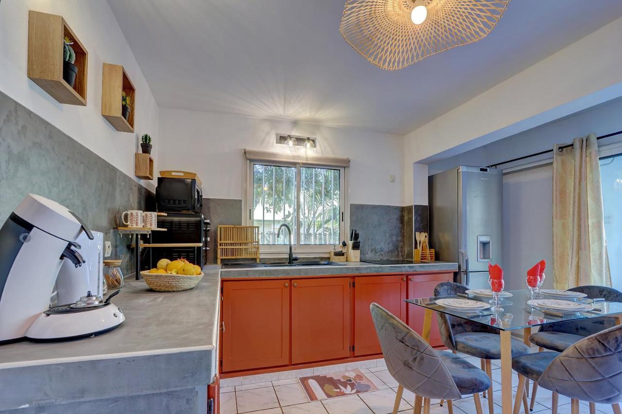 Bec Rose - Clim - Wi-Fi - Jardin Apartman Saint-Leu Kültér fotó